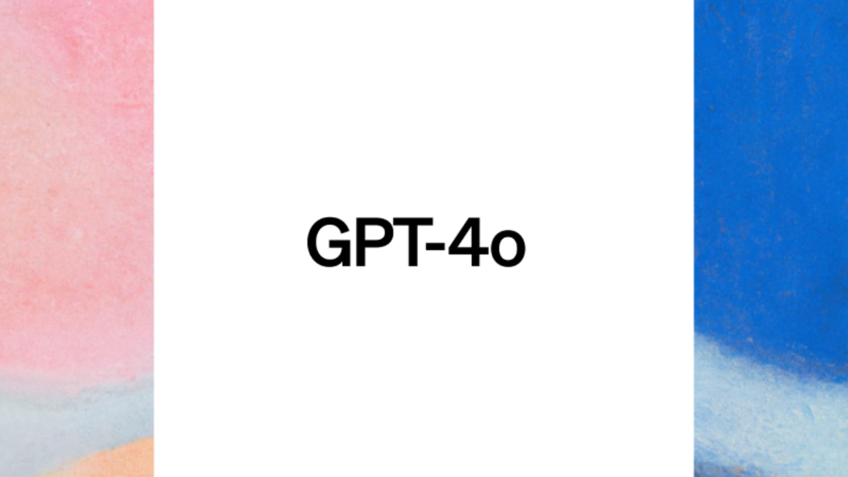 Image from GPT-4o announcement